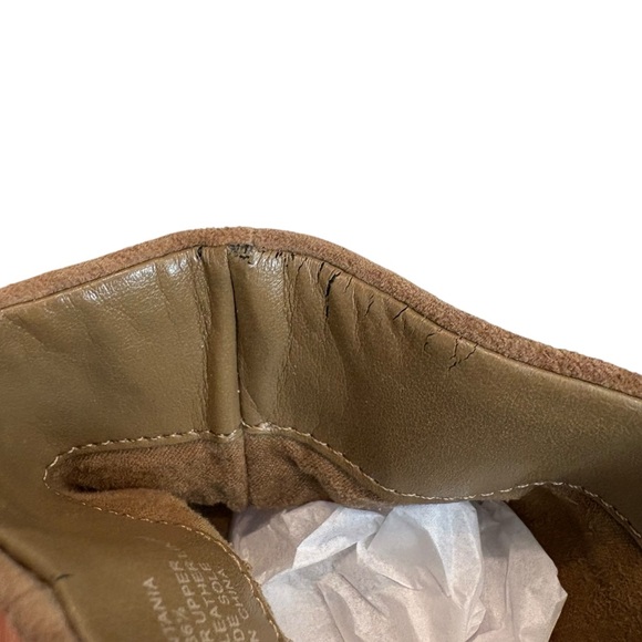 Vince Camuto Dantania Dogwood High Suede Mid-Calf Boots, Sz 6 - Picture 15 of 15